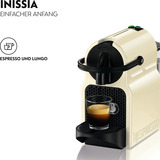 DeLonghi EN80CW Semi-automatique Machine à café à capsules 0,8 L, Machine à capsule Crème, Machine à café à capsules, 0,8 L, Capsule de café, 1260 W, Crème