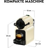 DeLonghi EN80CW Semi-automatique Machine à café à capsules 0,8 L, Machine à capsule Crème, Machine à café à capsules, 0,8 L, Capsule de café, 1260 W, Crème