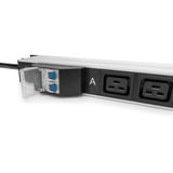 Digitus DN-95451, Multiprise Noir/en aluminium