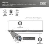 Digitus DN-95451, Multiprise Noir/en aluminium