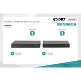Digitus DS-55508, Extension HDMI Noir