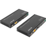 Digitus Kit d'extension HDMI 4K HDBaseT, 150 mètres Noir
