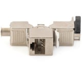 Digitus Module Keystone Cat.6a, blindé, Module de Keystone Argent