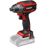 EINHELL Clé à chocs sans fil professionnelle TP-CI 18/220 Li BL - Solo, 18 Volts, Visseuse à choc Noir/Rouge