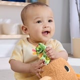 Fisher-Price Fisher-Price-Mon Capybara Câlins-Peluche anneau de dentition et hochet Capybara jouet, 0,25 an(s), Sonore