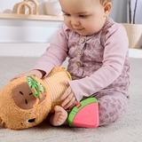 Fisher-Price – Capy Gourmand Doux, Peluche Capybara jouet, 0,25 an(s), Sonore