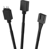 Fractal Design Prisma AL-18 ARGo PWM ventilateur de boîtier RGB  Noir, 180 x 180 x 38 mm, Connecteur PWM à 4 broches pour le ventilateur