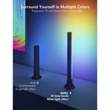 Govee Barres lumineuses TV RGBIC, Lumière LED 