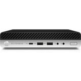 HP DESK-800G5-DM-A004, Mini PC Noir/Argent