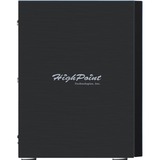 HighPoint RocketStor 6418AS, Boîtier disque dur Noir