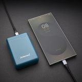 Intenso XS10000 Lithium Polymère (LiPo) 10000 mAh Essence, Powerbank Pétrole, 10000 mAh, Lithium Polymère (LiPo), Essence