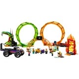 LEGO City - L’arène de cascade avec double looping, Jouets de construction 60339