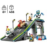 LEGO City - Rampe rapide pour voitures de course, Jouets de construction 60460 | Piste de course automobile pour voitures de course | Coffre à savon