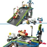 LEGO City - Rampe rapide pour voitures de course, Jouets de construction 60460 | Piste de course automobile pour voitures de course | Coffre à savon