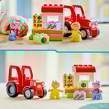 LEGO DUPLO Peppa Wutz Tracteur et Stand de Marché, Jouets de construction Vente au détail