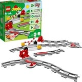 LEGO DUPLO - Les rails du train, Jouets de construction 10882