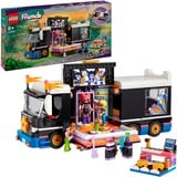 LEGO Friends - Le tourbus de la star de la pop, Jouets de construction 42619