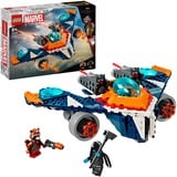 LEGO Marvel - Le vaisseau spatial de Rocket contre Ronan, Jouets de construction 76278