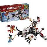 LEGO Ninjago Zilvar sur sa bête-dragon Grimtak, Jouets de construction 