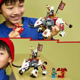LEGO Ninjago Zilvar sur sa bête-dragon Grimtak, Jouets de construction 