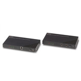 Lindy Extendeur KVM HDBaseT 100m, Extension HDMI Noir
