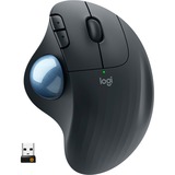 Logitech M575 ERGO Wireless Trackball Mouse (souris sans fil) Graphite, 2,4 GHz, Bluetooth Low Energy