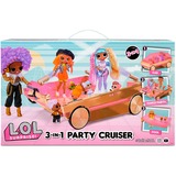 MGA Entertainment L.O.L. Surprise! - 3-en-1 Party, Jeu véhicule Or rose/Rose