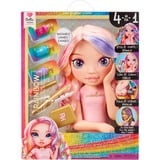 MGA Entertainment Rainbow High Styling Head Playset, Maquillage et tête à coiffer Rainbow High Styling Head Playset, Tête de poupée pour maquillage/coiffure, Femelle, 4 an(s), Garçon/Fille, Multicolore