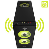 MSI 00B94321-002, PC gaming Noir/transparent