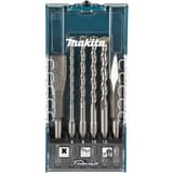 Makita Set de burins et forets à percussion SDS-plus, 6 pièces, Chisel et ensemble de forage 