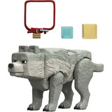 Mattel MCM WOLF (RAP), Figurine Minecraft MCM WOLF (RAP), 6 an(s), Multicolore, Plastique