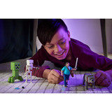 Mattel MCM WOLF (RAP), Figurine Minecraft MCM WOLF (RAP), 6 an(s), Multicolore, Plastique
