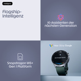 Motorola moto watch ultra, Smartwatch Noir/gris