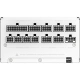 NZXT C1000 Gold ATX 3.1 alimentation modulaire 1000 watt Blanc, 1x 12V-2x6, 3x PCIe