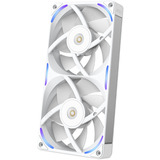 NZXT F240X RGB ventilateurs de boîtier Blanc, 2 pièces, 240 x 120 x 30 mm, PWM