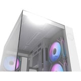 Ocypus Iota C70 ARGB boîtier midi tower Blanc | 2x USB-A | 1x USB-C | RGB | Verre trempé