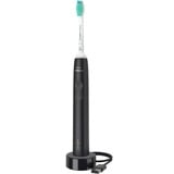 Philips 3100 series HX3671/14 Brosse à dents électrique - Noire, Brosse a dents electrique Noir, Adulte, Brosse à dents à ultrasons, Soin quotidien, Noir, Batterie, Batterie intégré