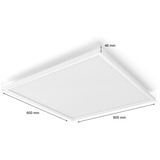 Philips Hue Hue White & Color Ambiance Surimu panneau carré, Lumière LED Blanc