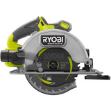 Ryobi ONE+ Scie circulaire à main sans balais RCS18BL-0, 18 volts Vert/Noir
