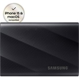 SAMSUNG Portable T9 2 To SSD externe Noir, MU-PG2T0B/EU, USB-C 3.2 (20 Gbit/s)