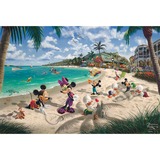 Schmidt Spiele Thomas Kinkade Studios: Disney - Mickey & Minnie en Floride, Puzzle 