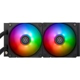 SilverStone SST-NP240-ARGB, Watercooling Noir