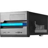 SilverStone Sugo SG12 unité centrale Bureau Noir boîtier midi tower Noir | 1x USB-A | 1x USB-C