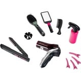 Theo Klein Coiffure - Mega set de coiffure Braun Satin Hair 7, Appareil ménager pour enfants Noir/Rose, Fille, 3 an(s)