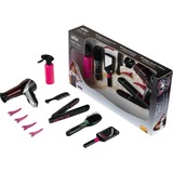 Theo Klein Coiffure - Mega set de coiffure Braun Satin Hair 7, Appareil ménager pour enfants Noir/Rose, Fille, 3 an(s)