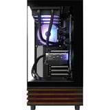 Thermaltake FTW V270WS 9060XT, PC gaming Noir/bois