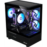 Thermaltake PC-000092-DE, PC gaming Noir/transparent