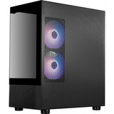 Thermaltake PC-000092-DE, PC gaming Noir/transparent