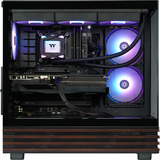 Thermaltake PC-000118-DE, PC gaming Noir/bois