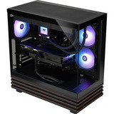Thermaltake PC-000118-DE, PC gaming Noir/bois